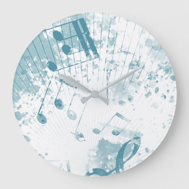 Reloj Redondo Grande Atmósfera musical 5 (Anverso)