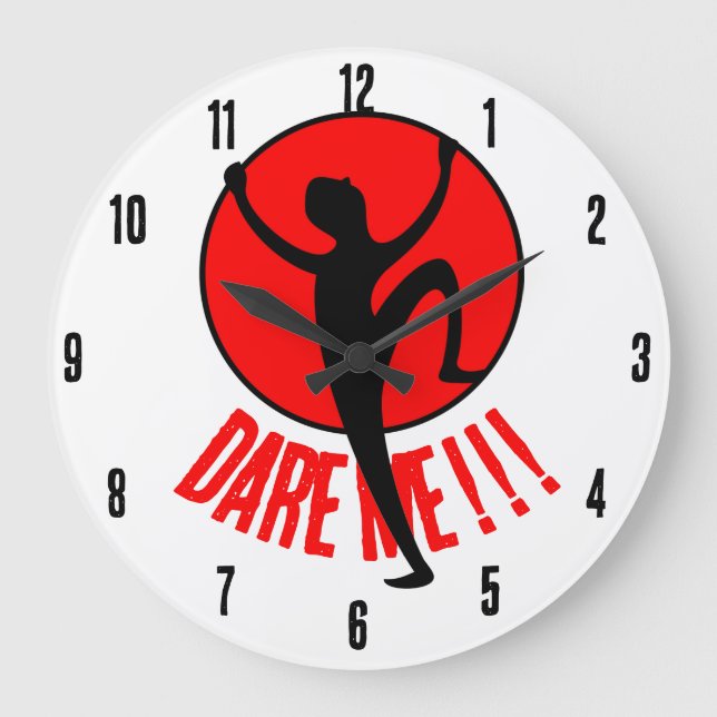 Reloj Redondo Grande ¡¡¡Atrévase!!! (Anverso)