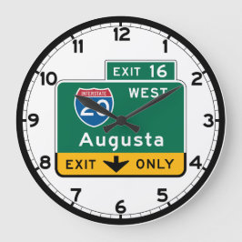 Reloj Redondo Grande Augusta, Rótulo GA Road