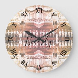 Reloj Redondo Grande Austria Vintage Viena Corbeta Española