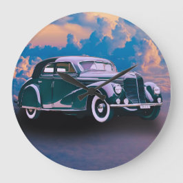 RELOJ REDONDO GRANDE AUTO CARS