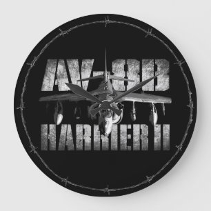 Reloj Redondo Grande AV-8B Harrier II Round (Large) Wall Clock
