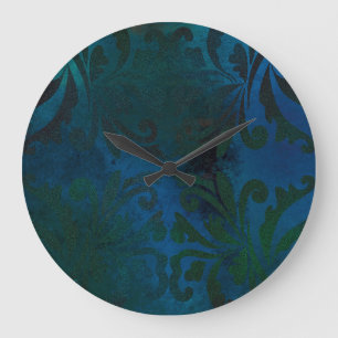 Reloj Redondo Grande azul