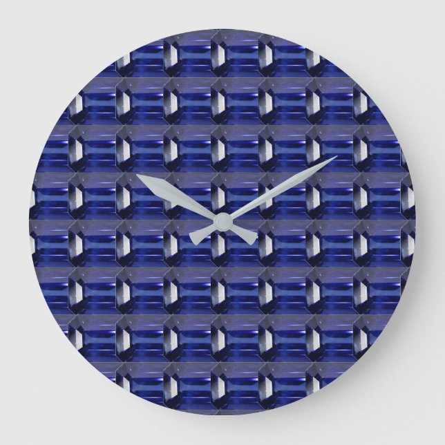 Reloj Redondo Grande Azul zafiro (Anverso)