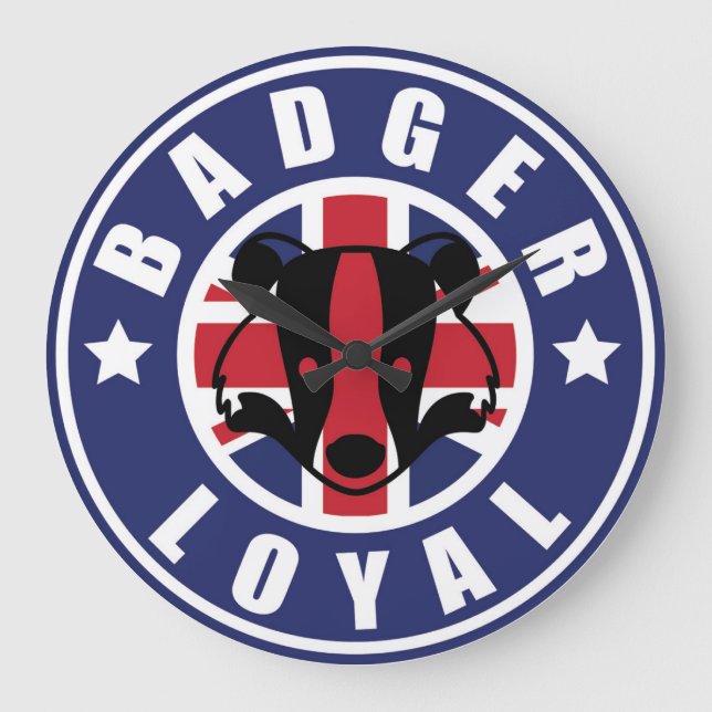 Reloj Redondo Grande Badger Loyal Clock (Anverso)