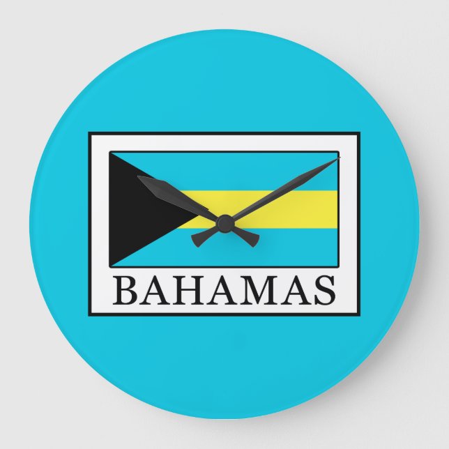 Reloj Redondo Grande Bahamas (Anverso)