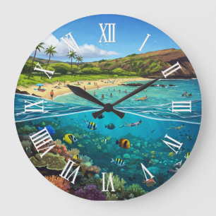 Reloj Redondo Grande Bahía de Hanauma Oahu Hawái Viajes