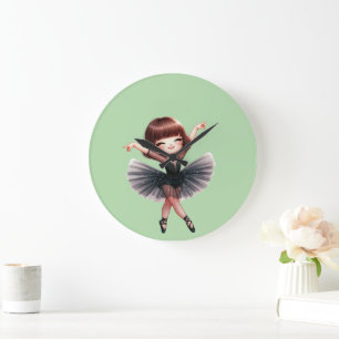Reloj Redondo Grande Bailarín de ballet