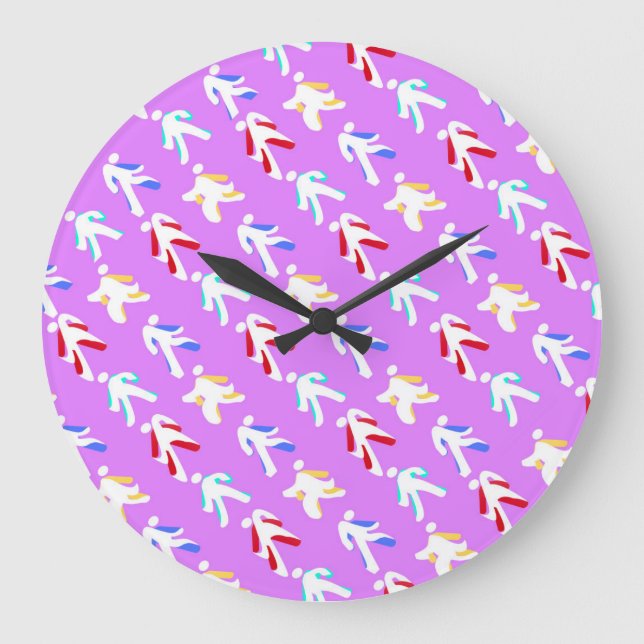 Reloj Redondo Grande Bailarinas (Anverso)