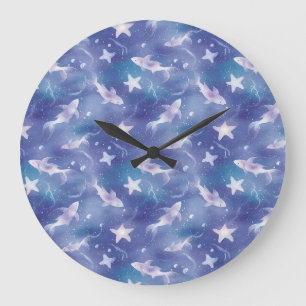 Reloj Redondo Grande Bajo El Mar