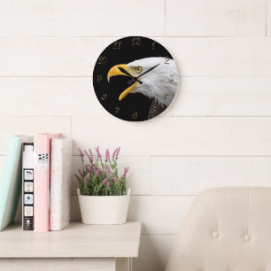 Reloj Redondo Grande Bald Eagle