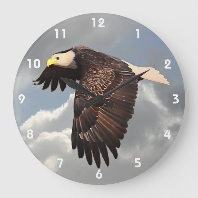 RELOJ REDONDO GRANDE BALD EAGLE 2 (Anverso)