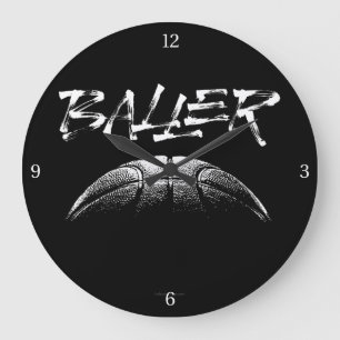 Reloj Redondo Grande Baller (baloncesto)