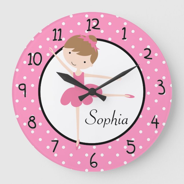 Reloj Redondo Grande Ballerina (Anverso)