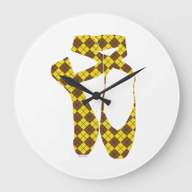 Reloj Redondo Grande Ballet de Pointe Argyle (Anverso)