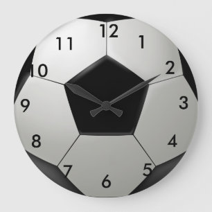 Reloj Redondo Grande Balón de fútbol