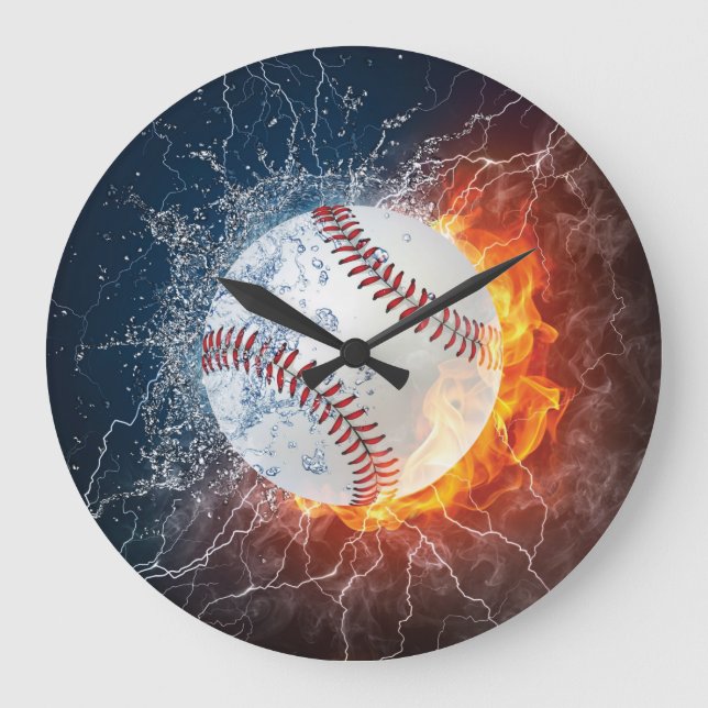 Reloj Redondo Grande Baloncesto (Anverso)