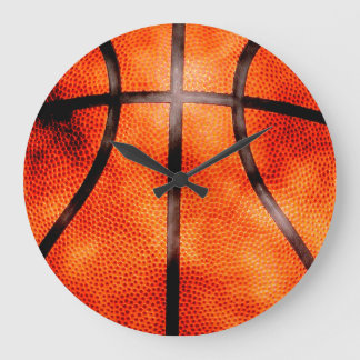 Reloj Redondo Grande Baloncesto todo el día Estilo Grunge