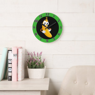 Reloj Redondo Grande Banana