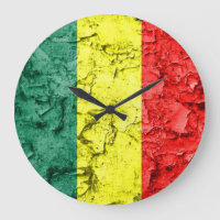 Bandera del reggae del vintage