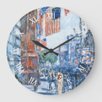 Banderas Quinta Avenida de Childe Hassam, Arte de