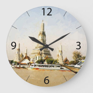 Reloj Redondo Grande Bangkok, Tailandia