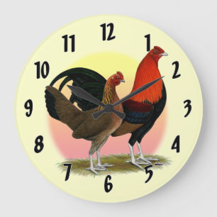 Reloj Redondo Grande Bantam, el juego del viejo inglés:  Rojo BB