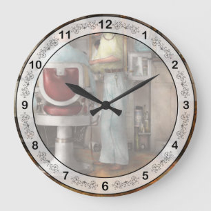 Reloj Redondo Grande Barbero - Nuestro barbero familiar 1935
