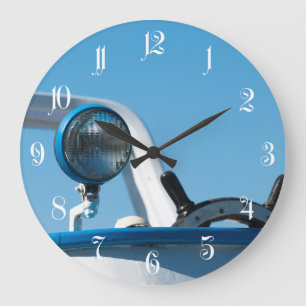 Reloj Redondo Grande Barco náutico