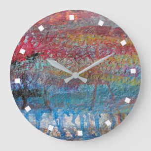 Reloj Redondo Grande Barco pesquero antiguo   Rockport, Massachusetts