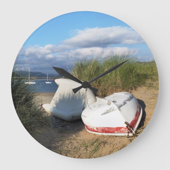 RELOJ REDONDO GRANDE BARCOS (Anverso)