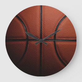 Reloj Redondo Grande Basketball Wall Clock