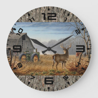 Reloj Redondo Grande Batalla De Los Bucks