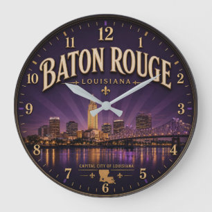 Reloj Redondo Grande Baton Rouge Louisiana