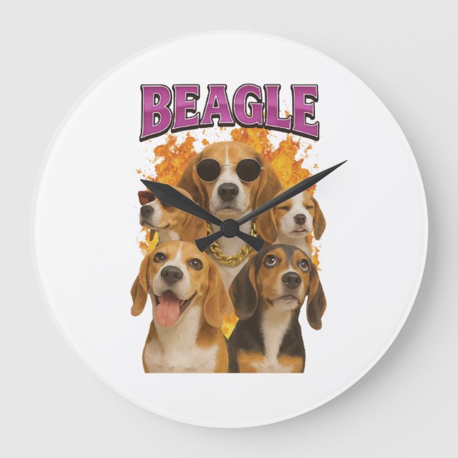 Reloj Redondo Grande Beagle          (Anverso)