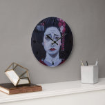 Reloj Redondo Grande Beautifully Sad Painting by Alfred Fox<br><div class="desc">Beautifully Sad Painting by Alfred Fox Large Clock.</div>