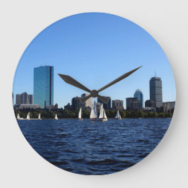 Reloj Redondo Grande Beauty of Boston Wall Clock