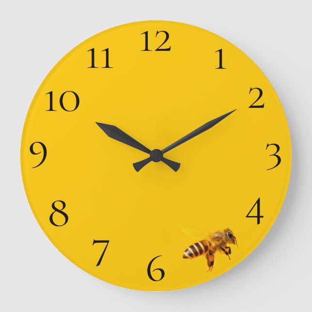 Reloj Redondo Grande Bee (Anverso)