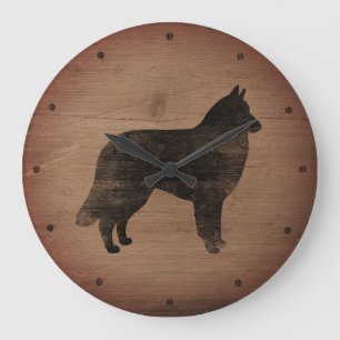 Reloj Redondo Grande Belga Tervuren Silhouette Rustic Style