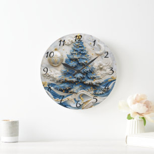 Reloj Redondo Grande Belleza del controlador de tiempo del árbol de Nav