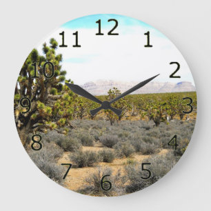 Reloj Redondo Grande Belleza del desierto