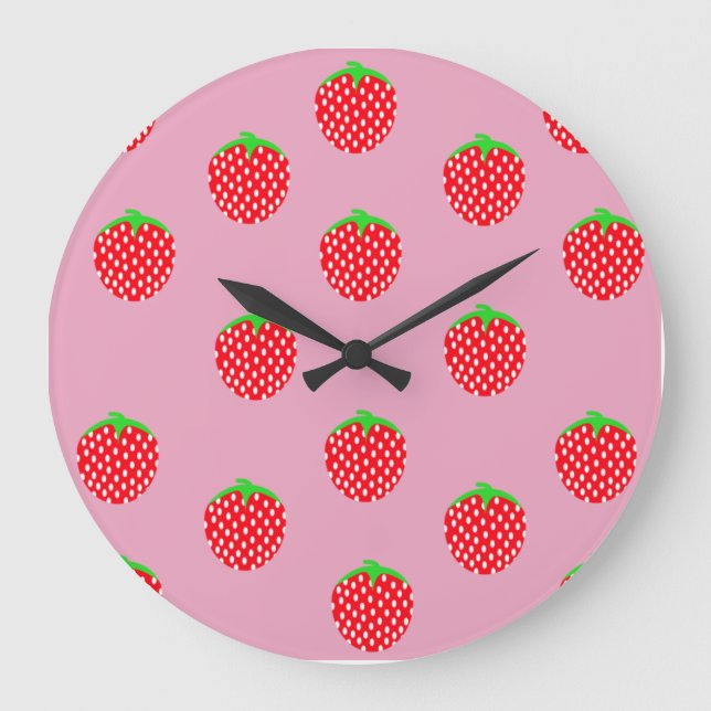 Reloj Redondo Grande Berry Beautiful Summer (Anverso)