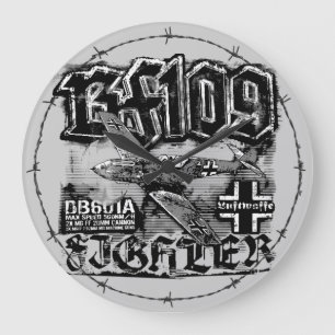 Reloj Redondo Grande Bf 109
