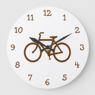 Reloj Redondo Grande Bici de Brown