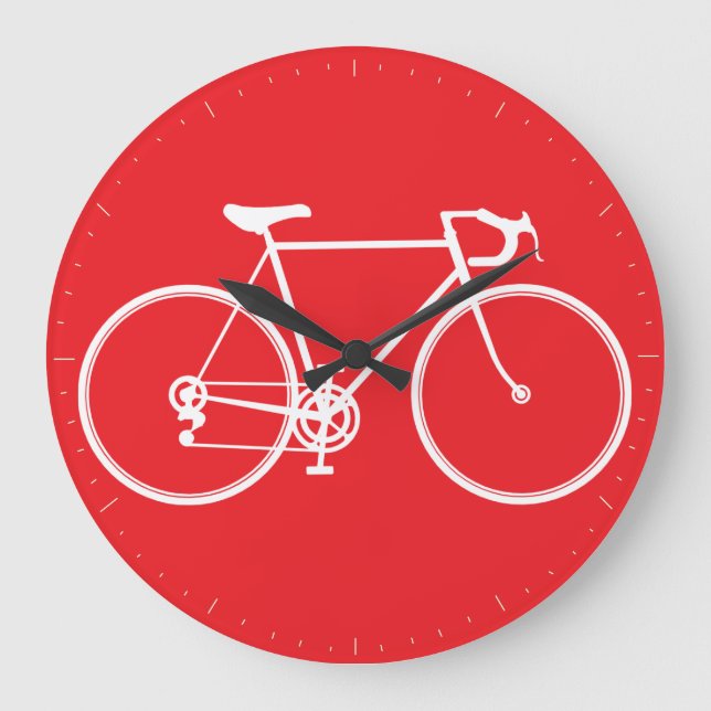 Reloj Redondo Grande Bicycle Wall Clock (Anverso)