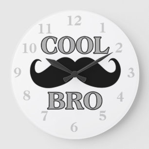 Reloj Redondo Grande Bigote fresco Bro
