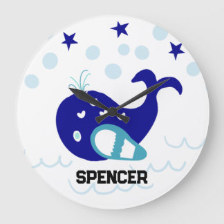 RELOJ REDONDO GRANDE BILLY THE WHALE