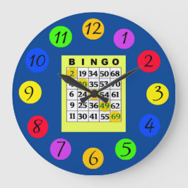 Reloj Redondo Grande BINGO Kitchen