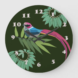 Reloj Redondo Grande Bird
