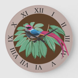 Reloj Redondo Grande Bird